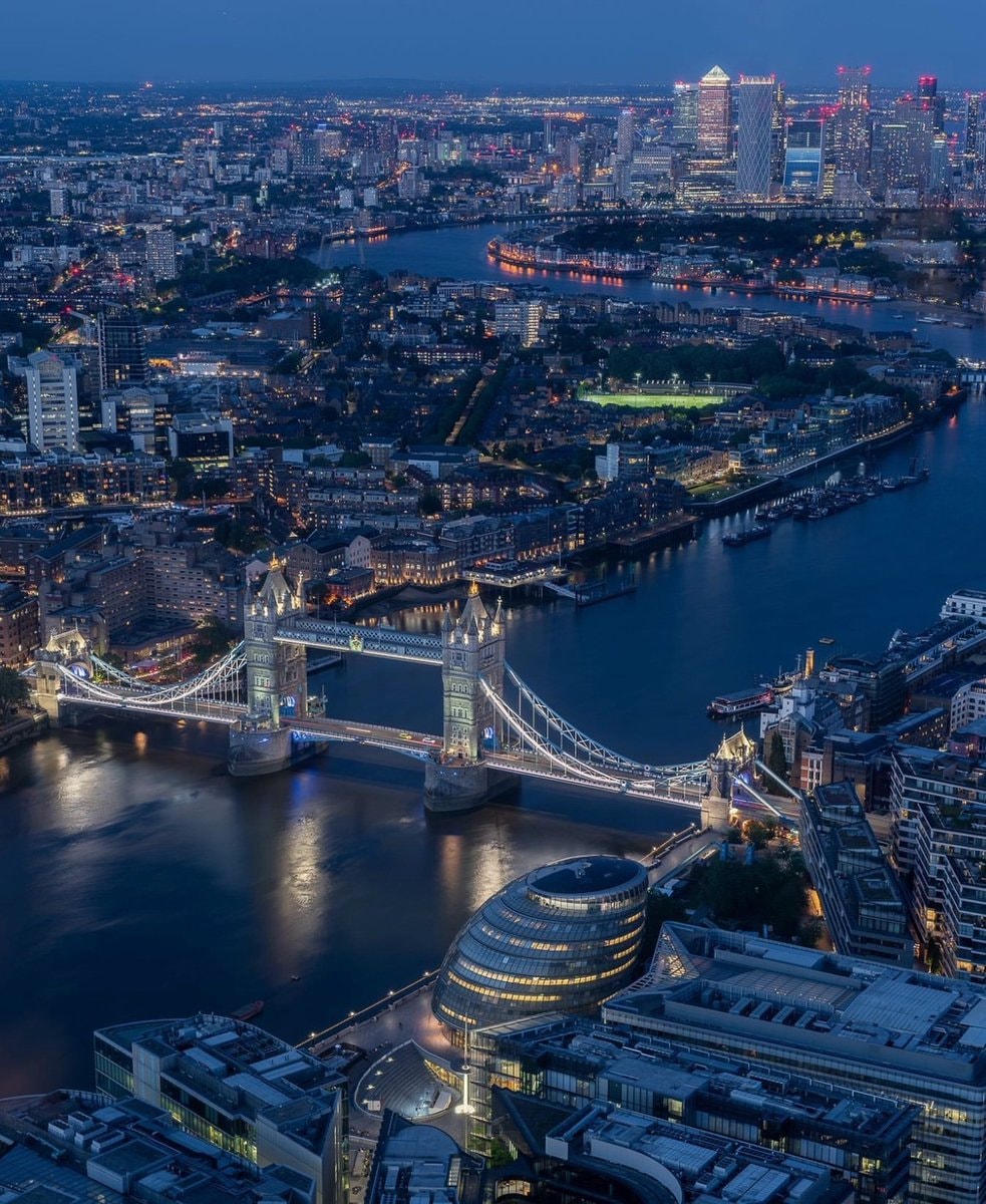 Tower Bridge London at dusk