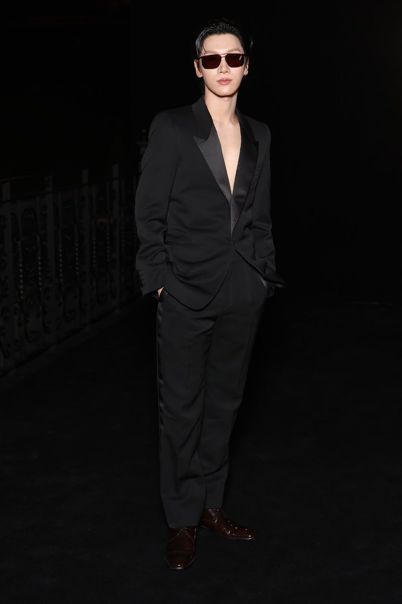 TEN at Saint Laurent show (photo 2 of 2)