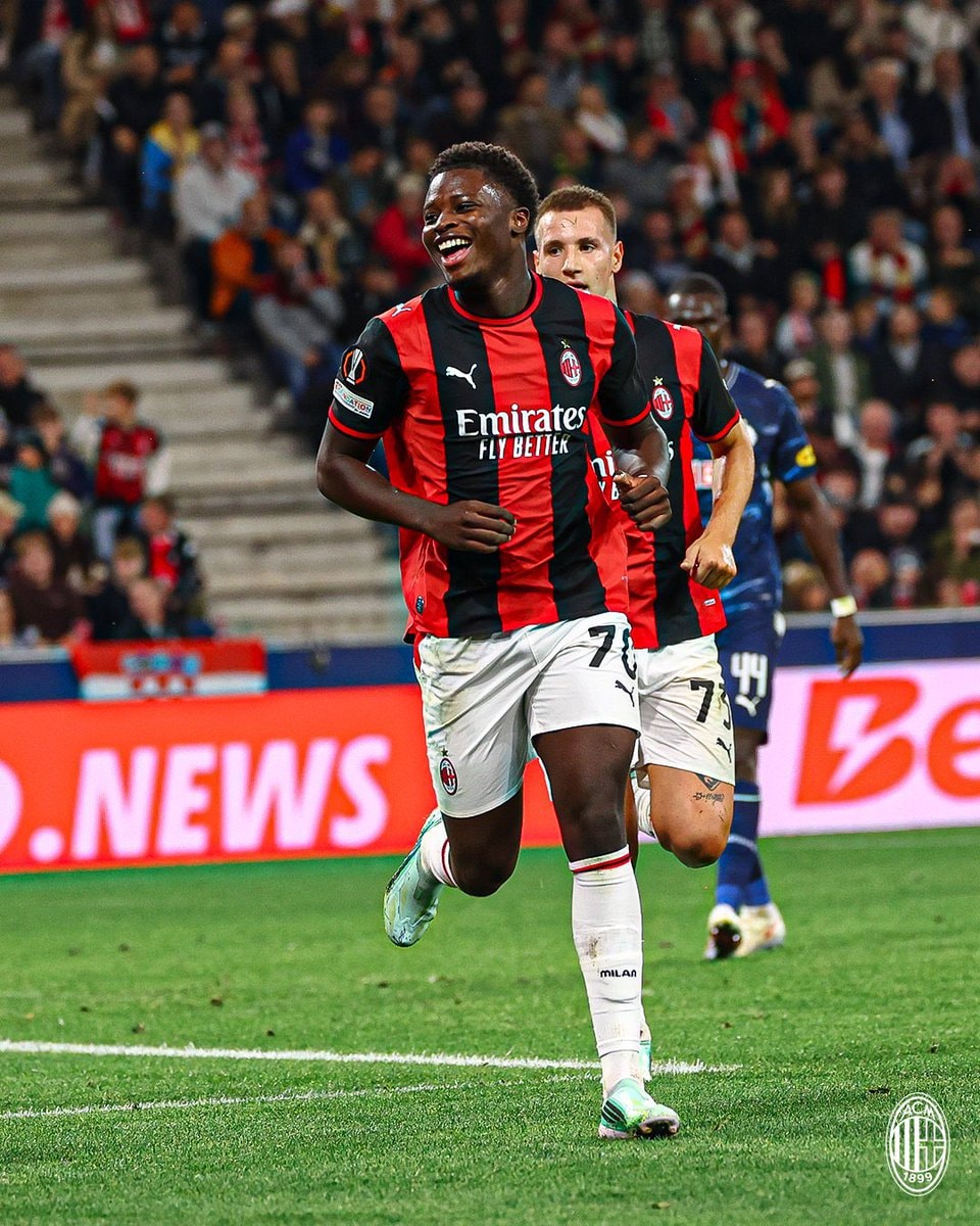Alphadjo Cisse Milan hat-trick record