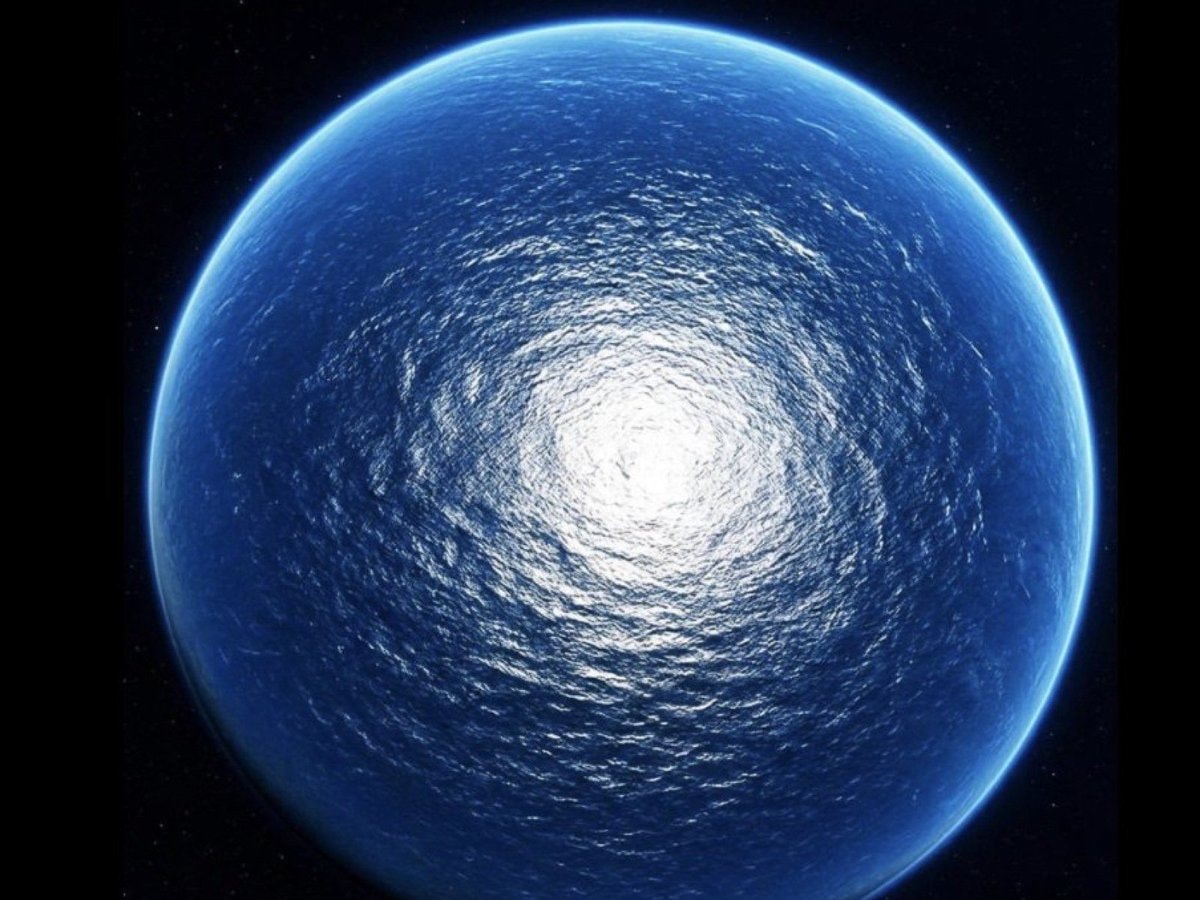 Astronomers find all-water planet