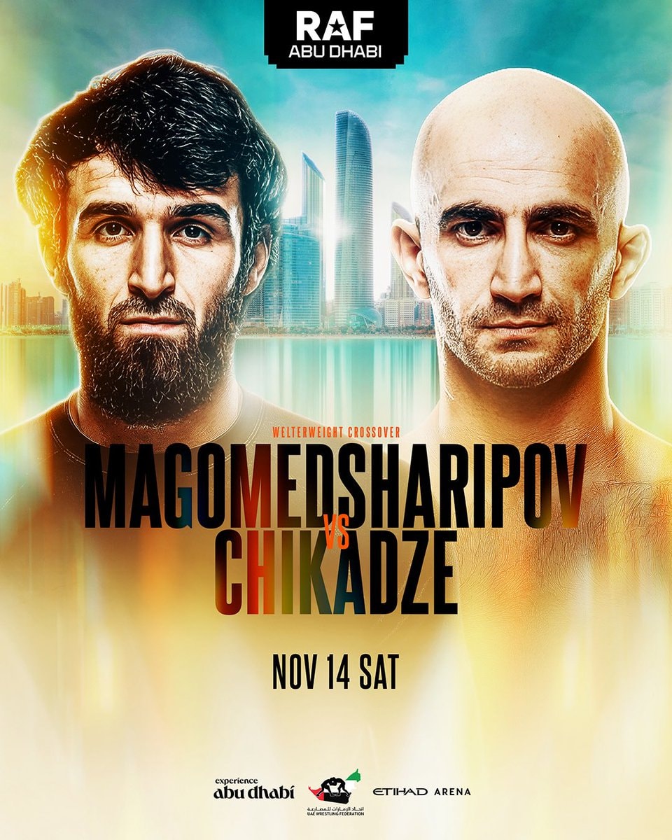Zabit Magomedsharipov vs Giga Chikadze wrestling