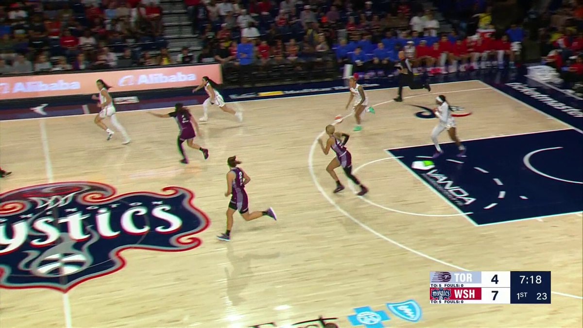 Shakira Austin tough finish foul