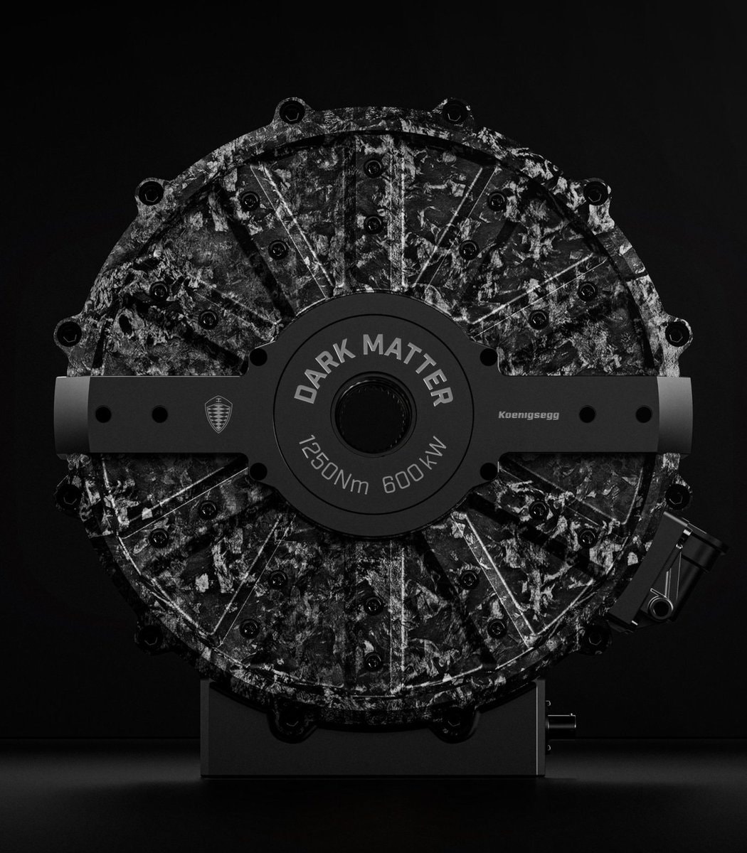 Koenigsegg Dark Matter electric engine unveiled (photo 1 of 2)