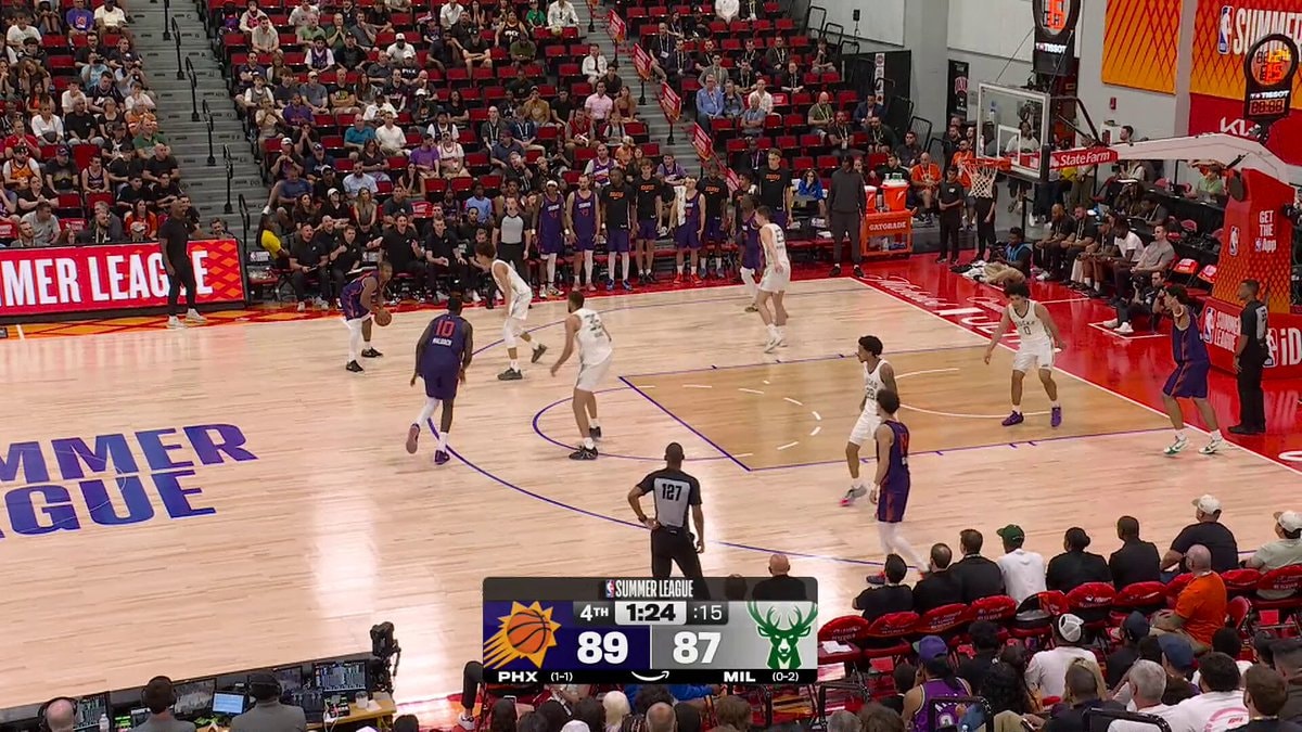 Koby Brea clutch triple Suns lead