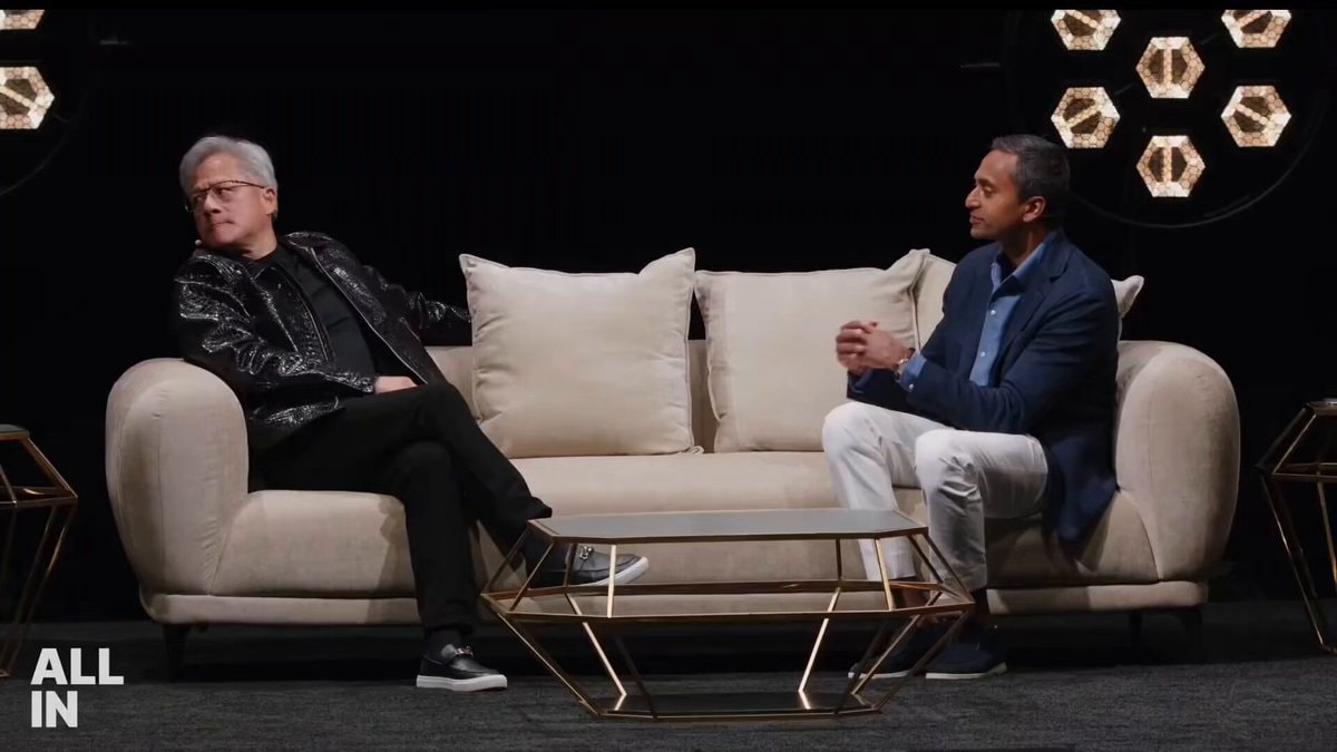 Jensen Huang on China open source AI