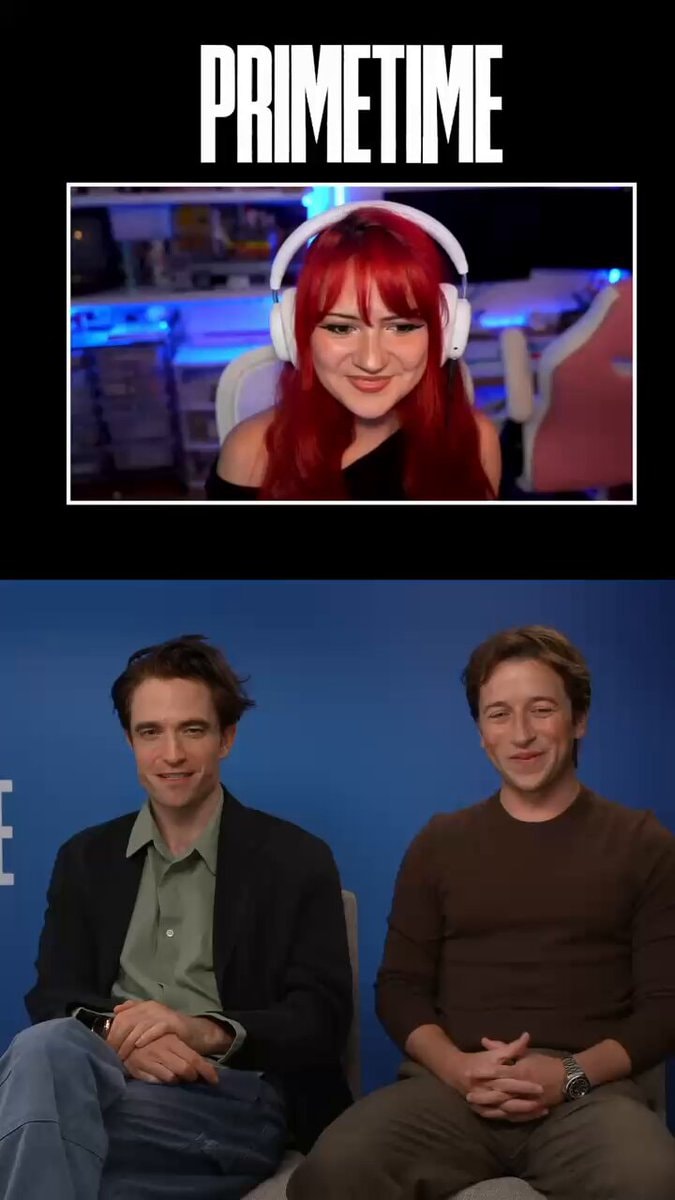 Robert Pattinson and Skyler Gisondo on PRIMETIME
