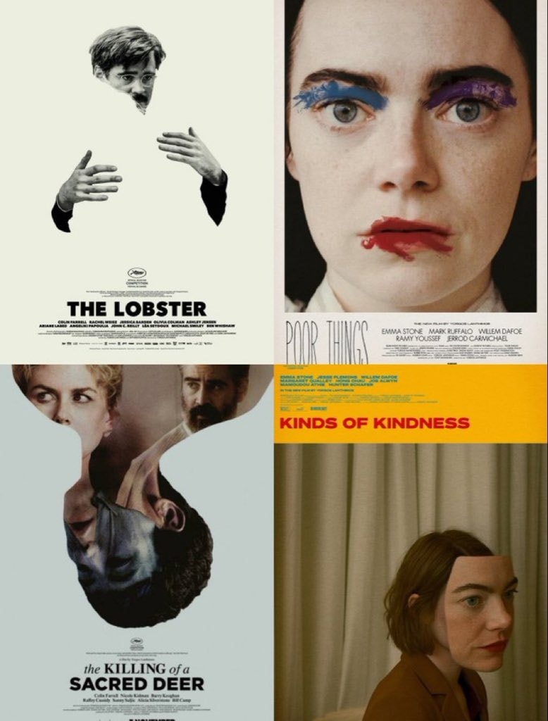 Yorgos Lanthimos collage