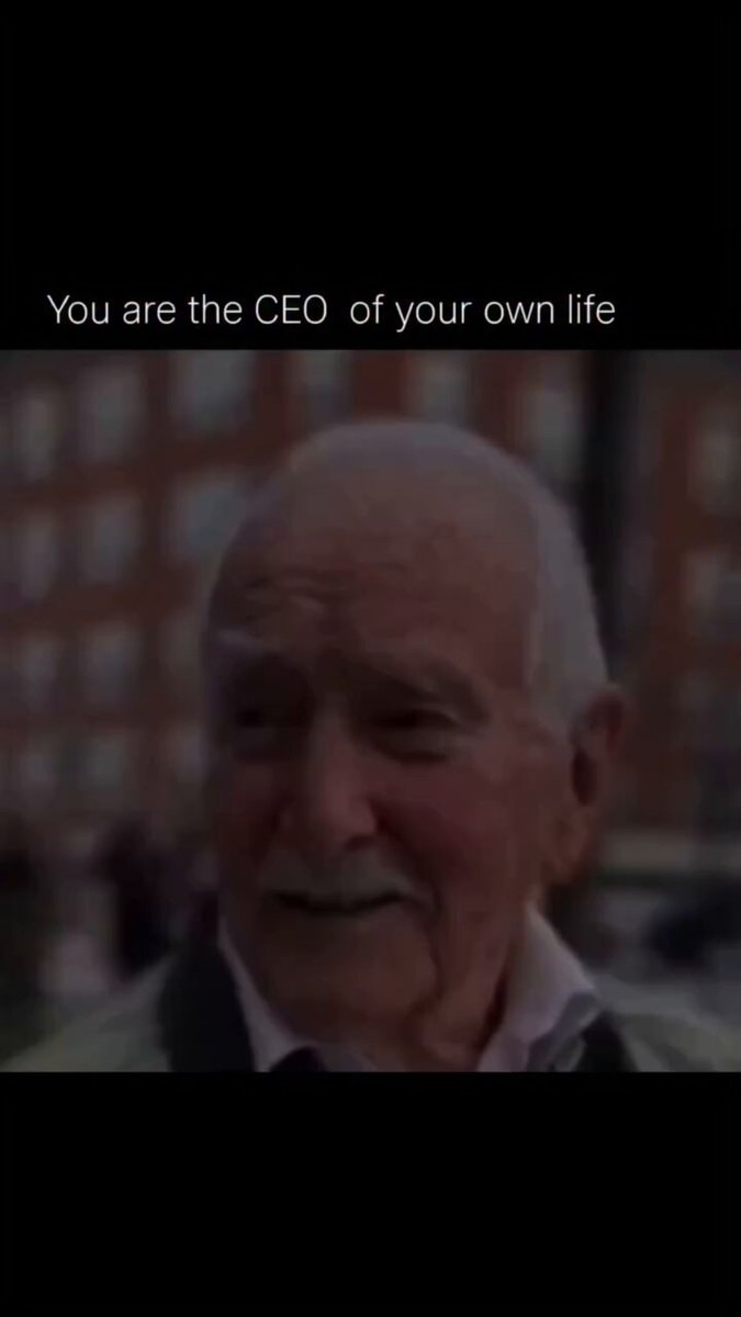CEO of your own life advice