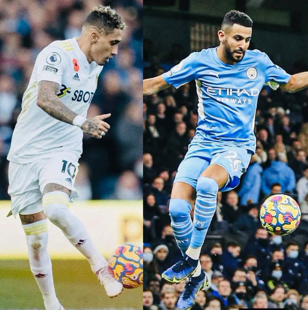 Guardiola compares Raphinha to Mahrez