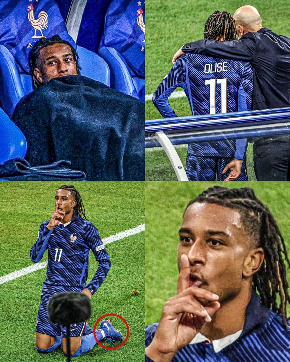 Michael Olise France vs Belgium