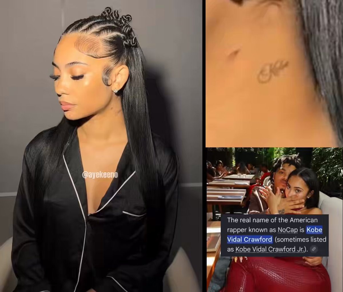 Summyah NoCap tattoo after breakup