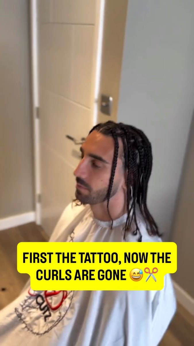 Marc Cucurella Luis de la Fuente tattoo haircut Marc Cucurella Luis de la Fuente tattoo haircut