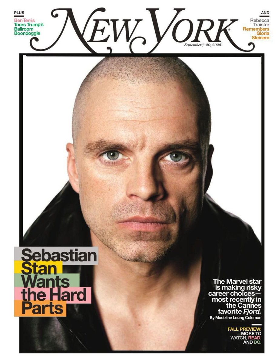 Sebastian Stan New York Magazine September