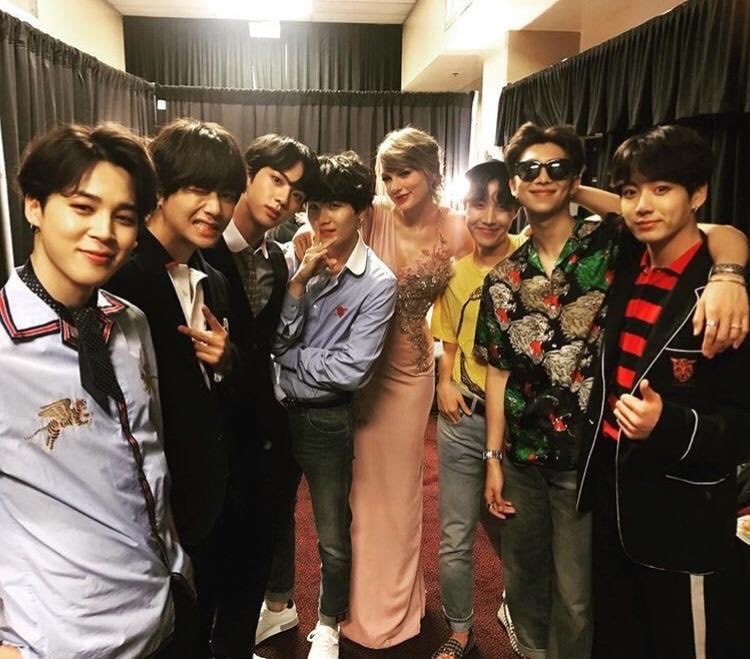Taylor Swift and BTS Spotify debuts