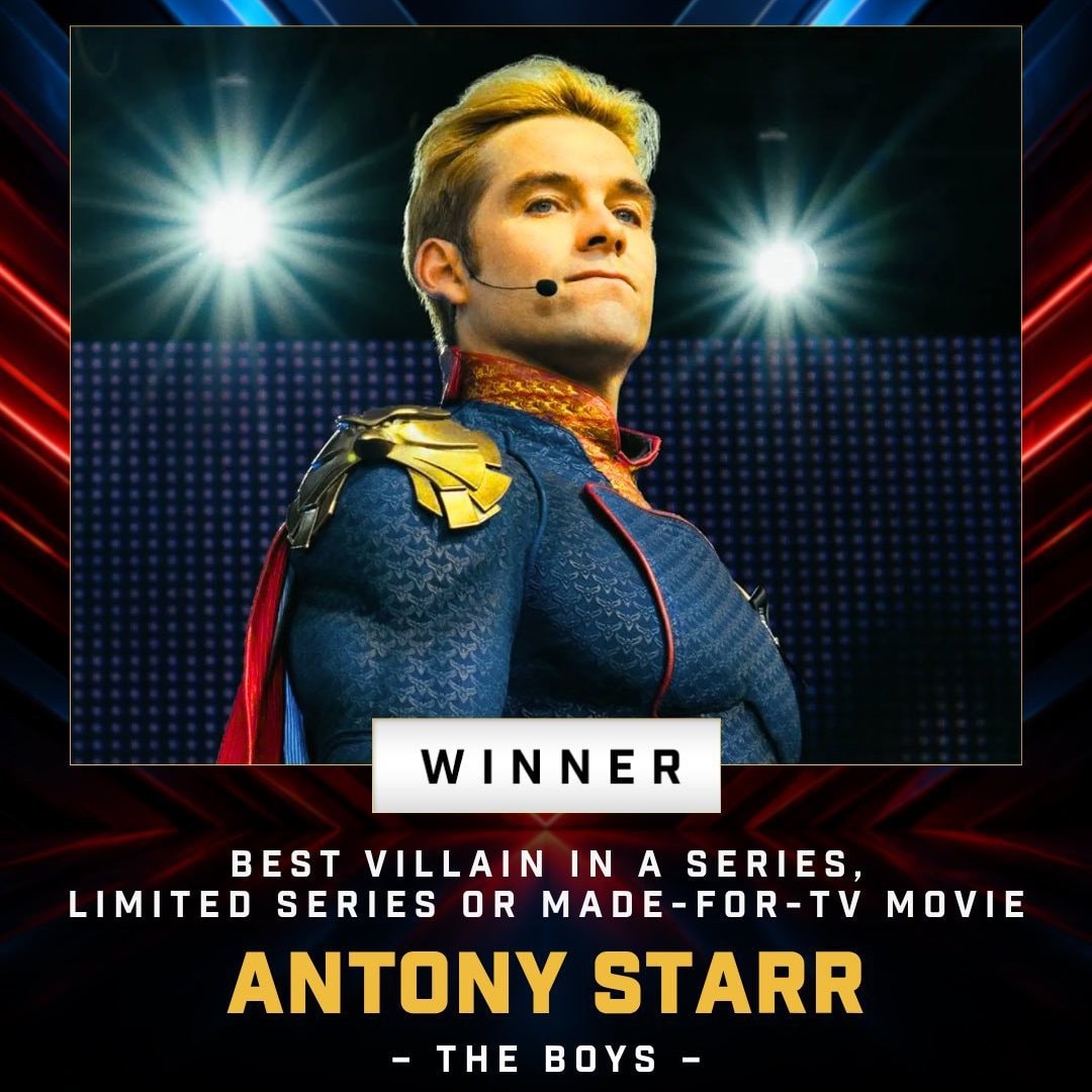 Antony Starr Critics Choice Super Award (photo 2 of 2)