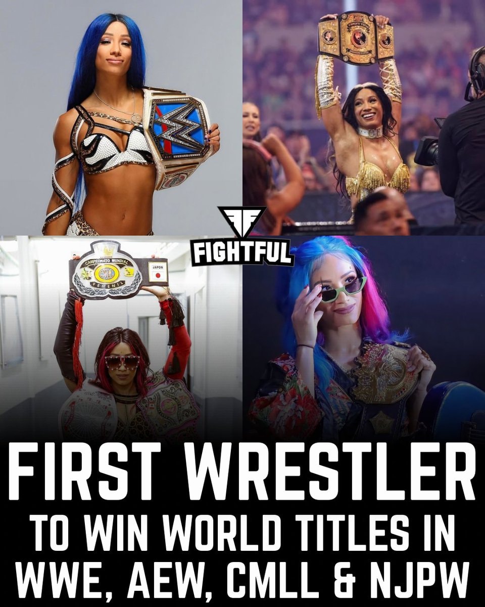 Mercedes Moné world titles WWE AEW CMLL NJPW Mercedes Moné world titles WWE AEW CMLL NJPW