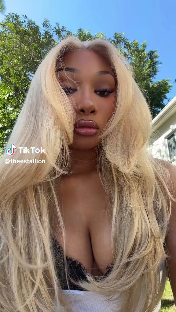 Megan Thee Stallion TikTok post