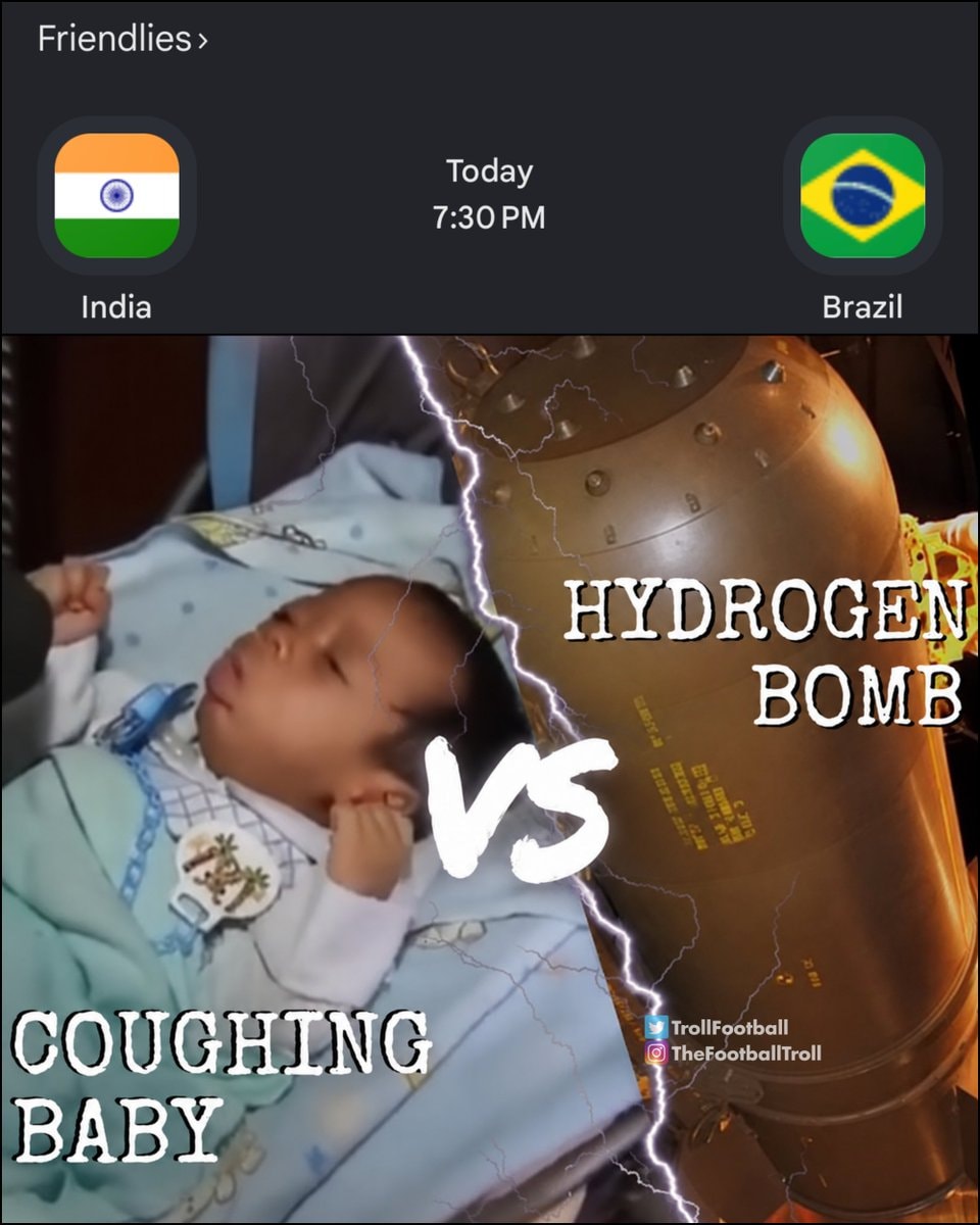 coughing baby vs hydrogen bomb meme