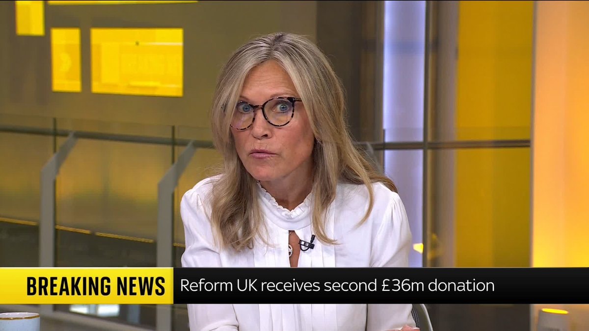 Reform UK donation update