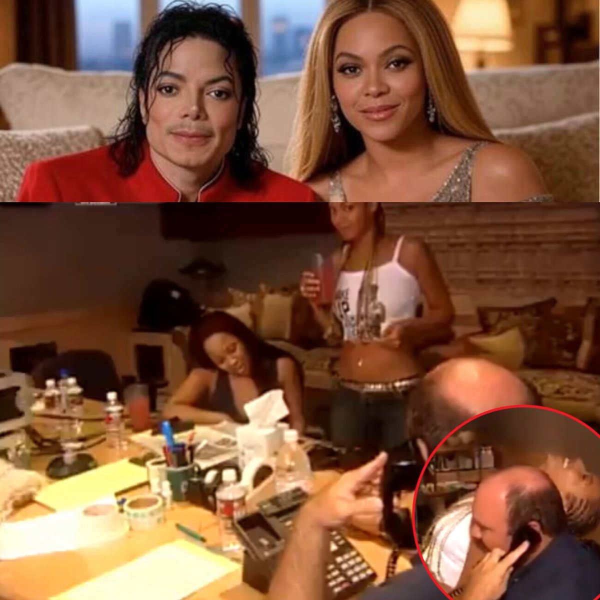 Beyoncé Michael Jackson studio collab Beyoncé Michael Jackson studio collab