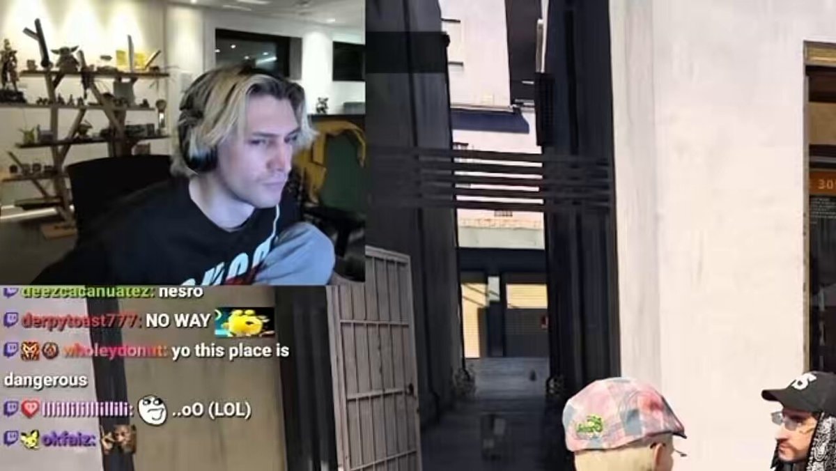 xQc voice crack moment xQc voice crack moment
