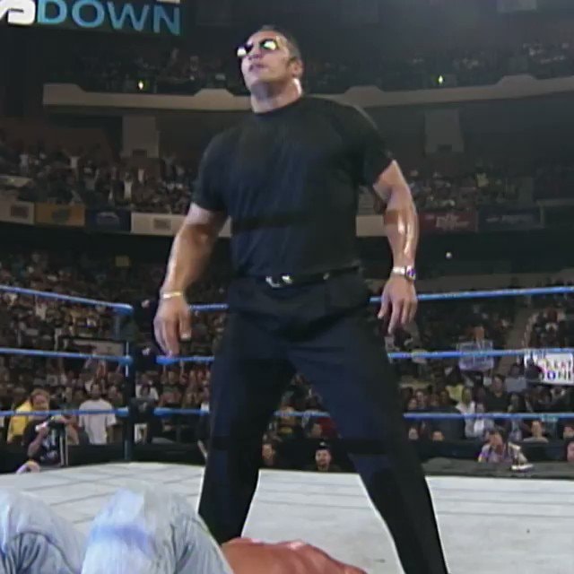 The Rock WWE SmackDown People's Elbow