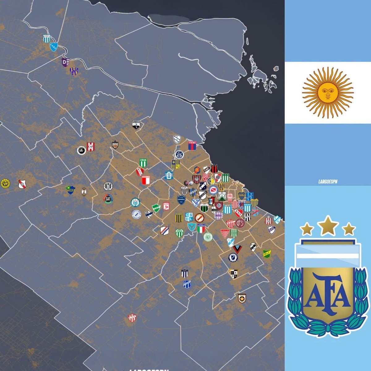 Buenos Aires 64 pro clubs map