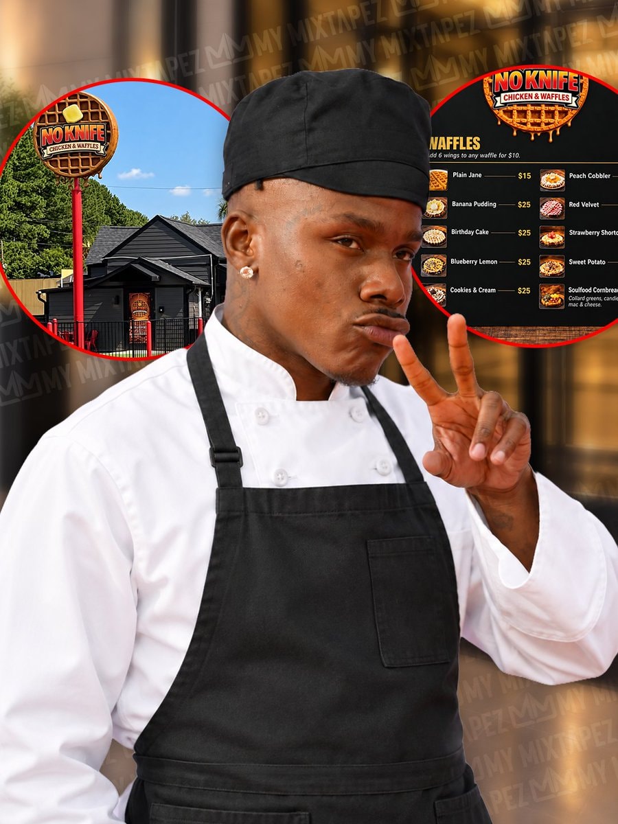 DaBaby's No Knife Chicken & Waffles inspection