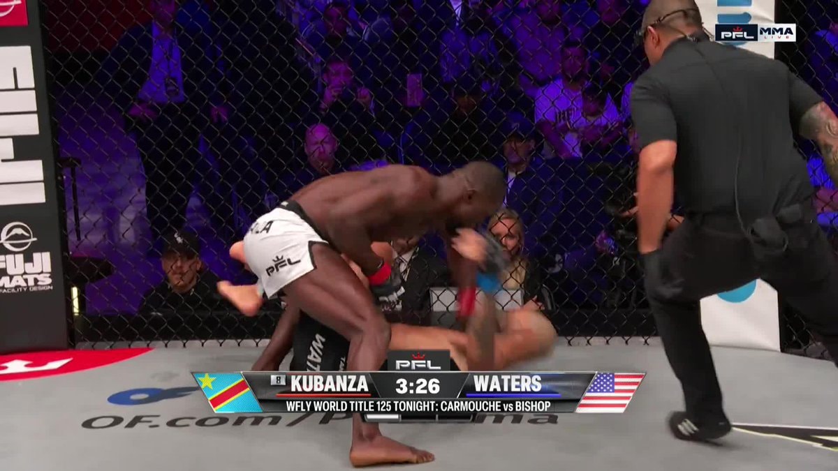 Eliezer Kubanza KO vs Trey Waters PFLChicago