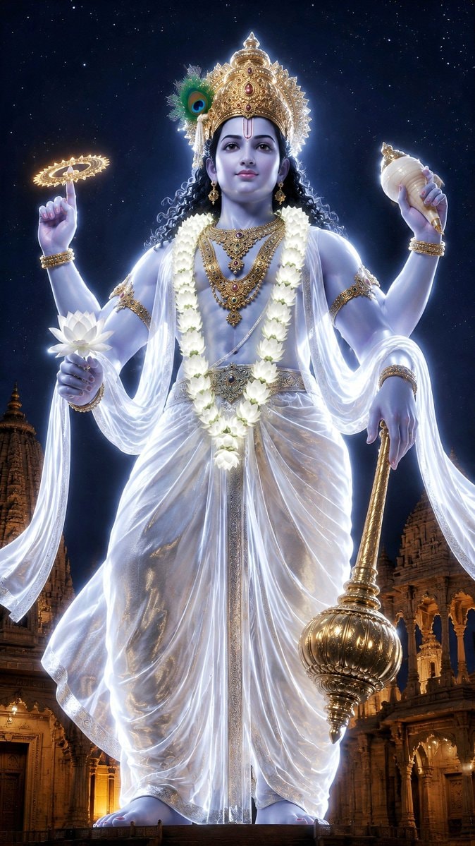 Blue-skinned deity with multiple arms Blue-skinned deity with multiple arms