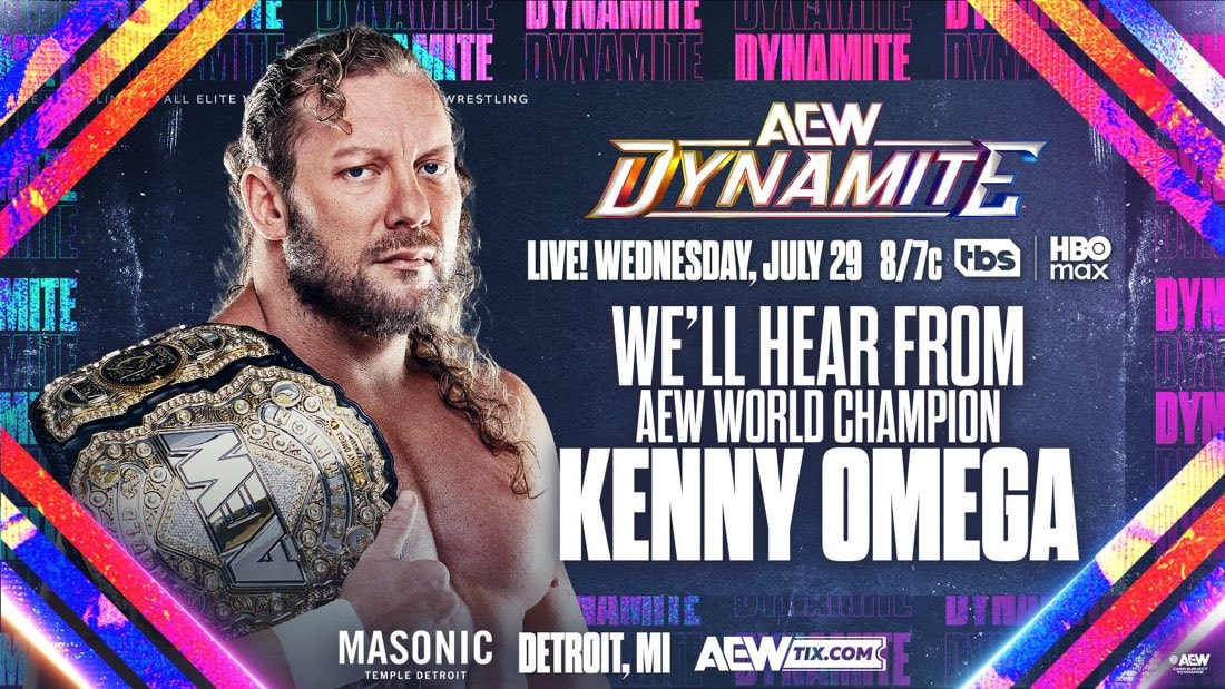 Kenny Omega AEW Dynamite Detroit