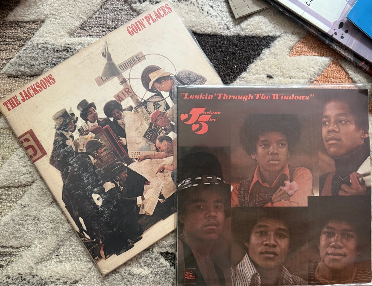 two vinyl records closer to completion