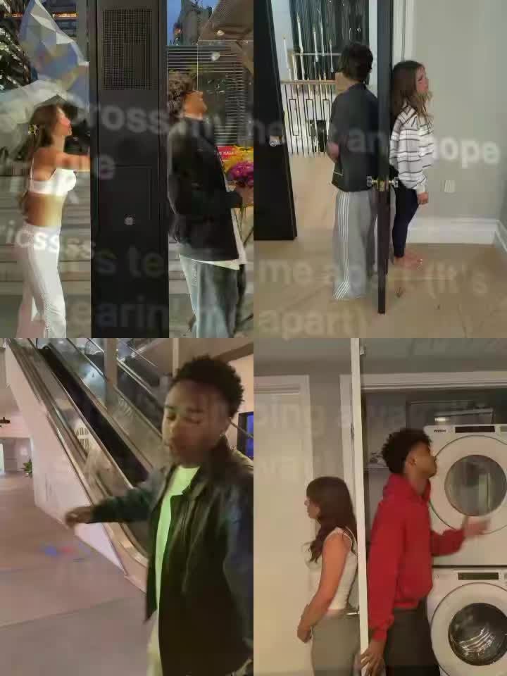 separation clips collage