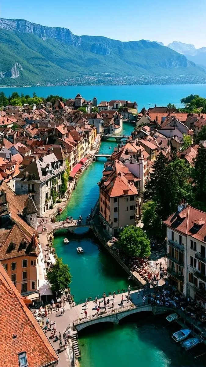 Annecy France canal view