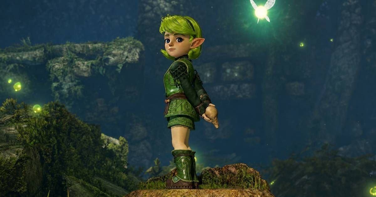 Ocarina of Time remake Link farewell