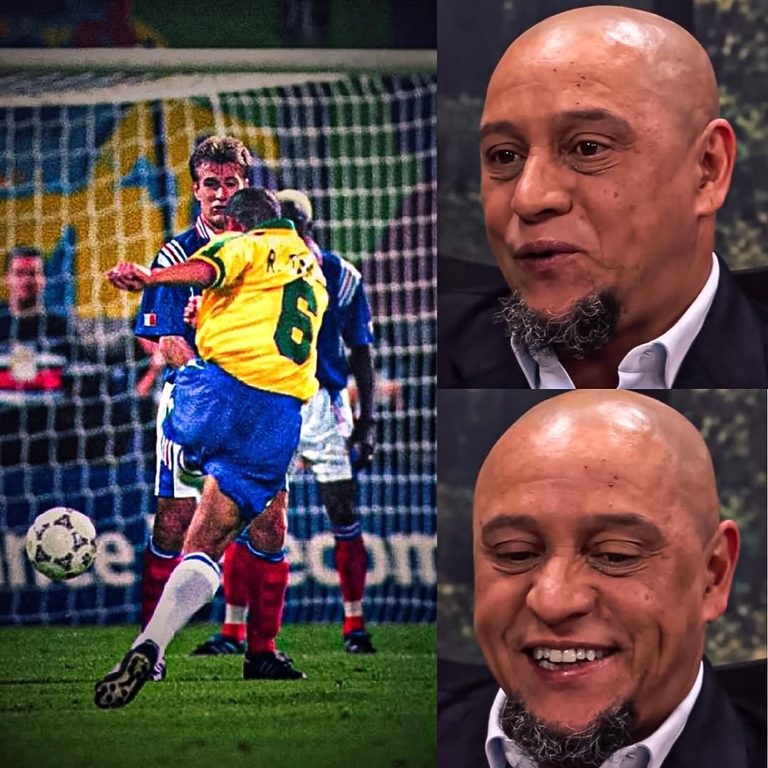 Roberto Carlos Brazil vs French defenders