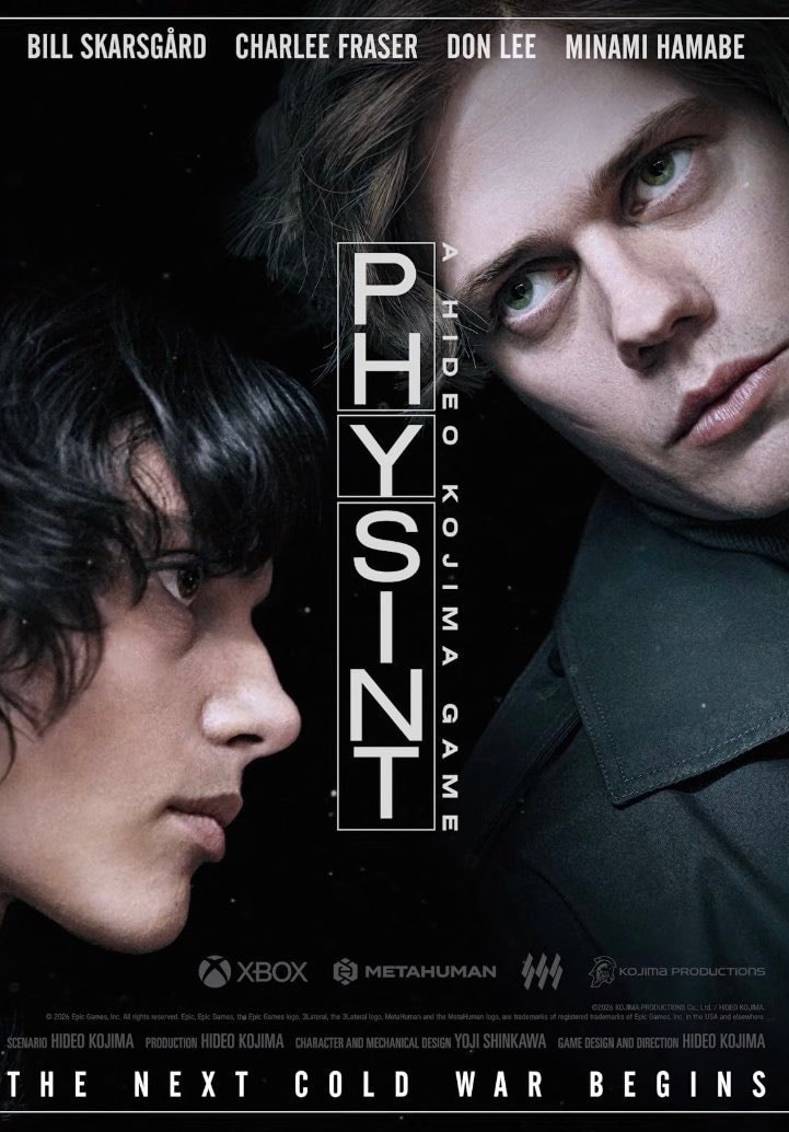 PHYSINT Hideo Kojima MetaHuman