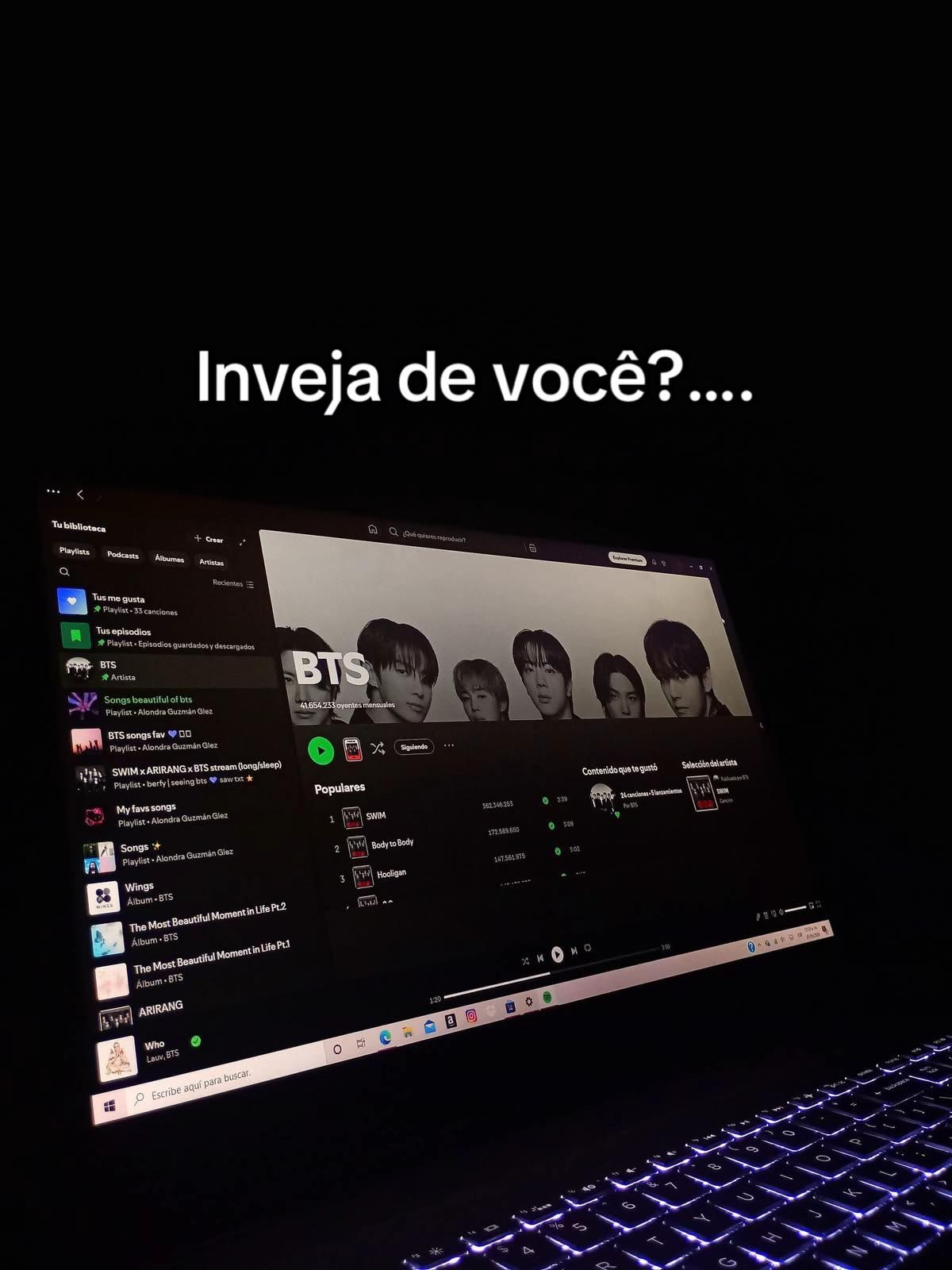 BTS Spotify edit