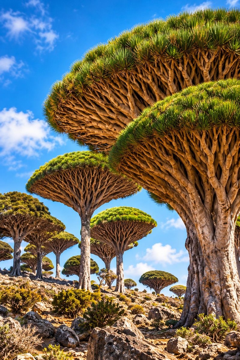 Socotra dragon tree forest (photo 2 of 3)