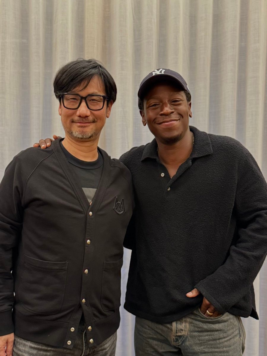 Hideo Kojima and David Jonsson photo