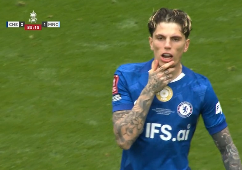 Garnacho FA Cup final Chelsea Garnacho FA Cup final Chelsea