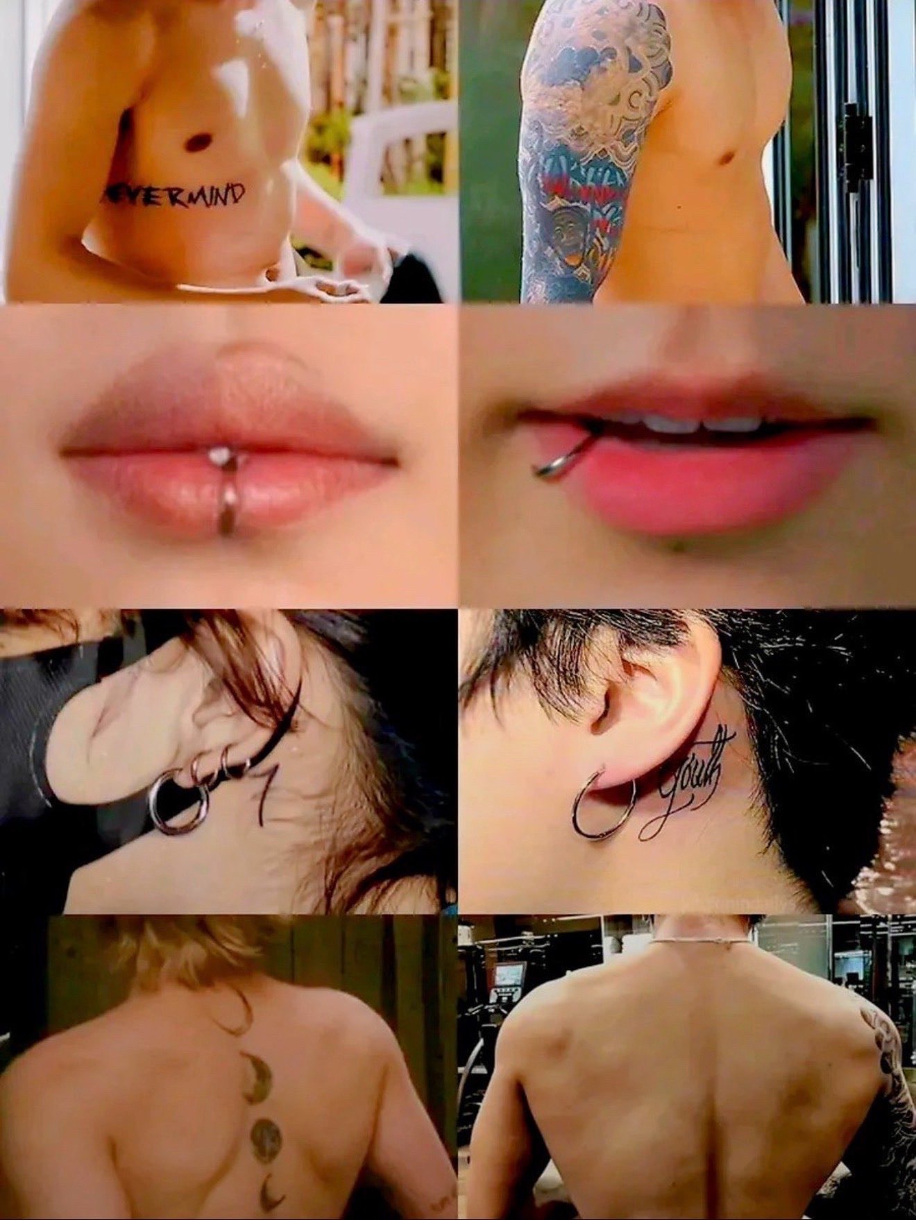 Jimin and Jungkook details compared