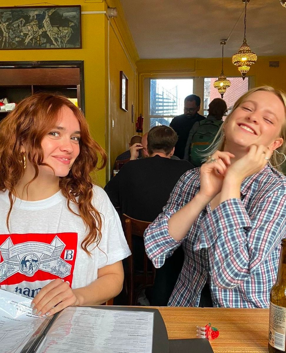 Olivia Cooke and Phia Saban Olivia Cooke and Phia Saban