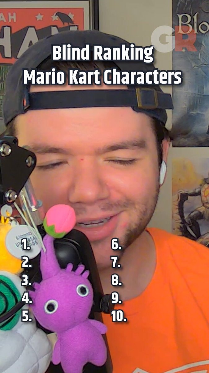 Mario Kart blind rankings