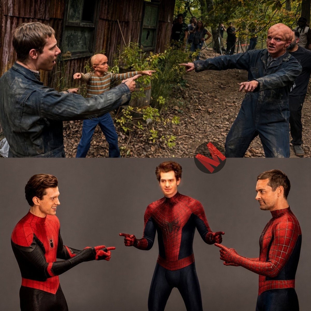 Jason vs Spider-Man meme
