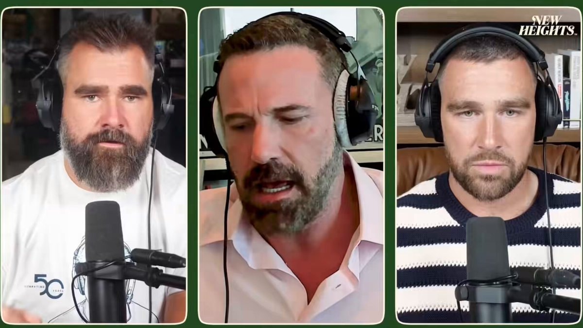 Ben Affleck New Heights podcast