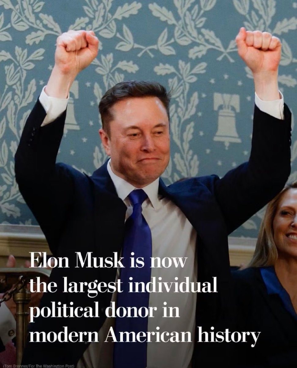 Elon Musk 446 million political donations