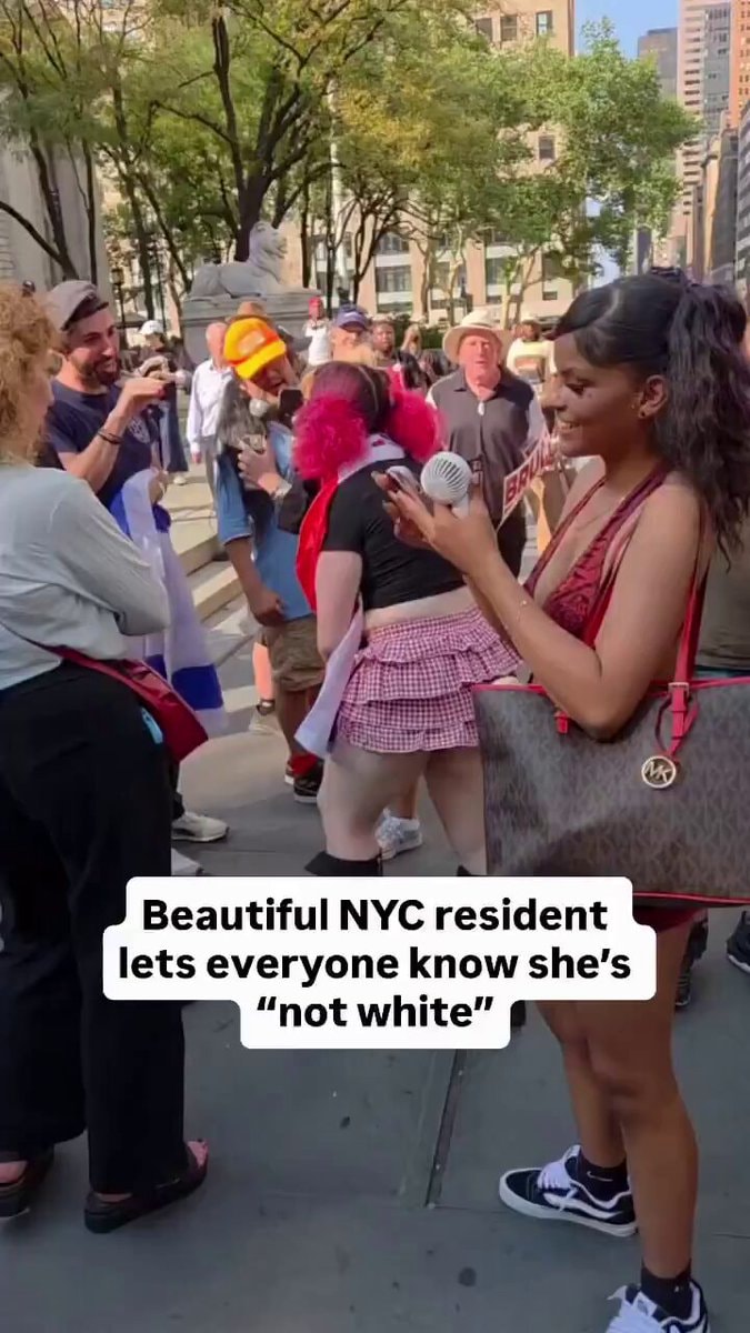 NYC woman not white
