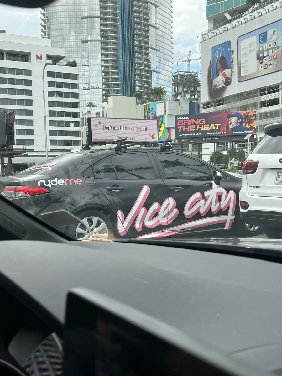 GTA 6 RydeMe spotted in Downtown Miami