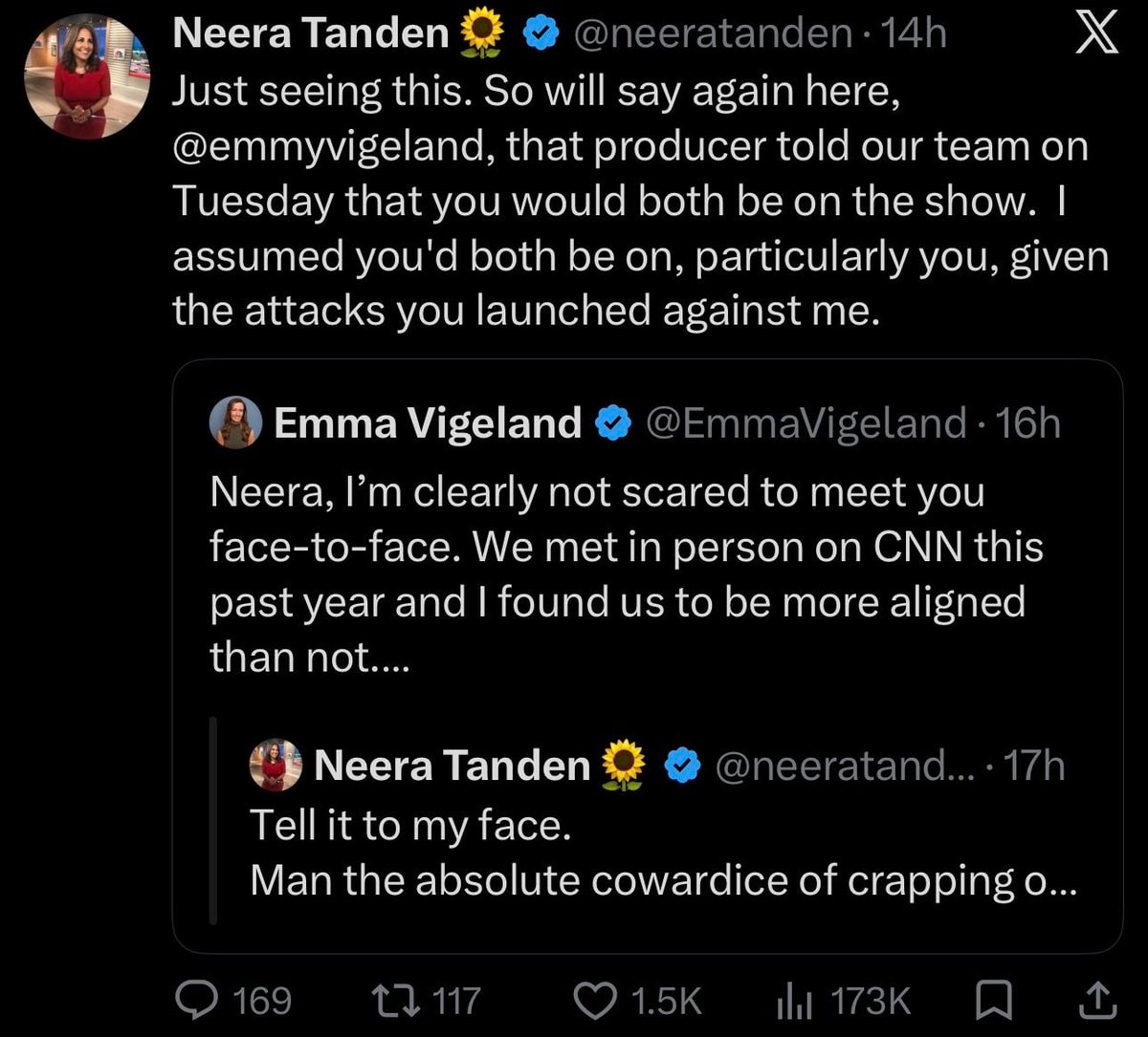 Neera Tandan vs Sam Seder (photo 2 of 4)